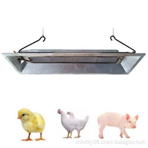 Poultry Heating Equipment infrared biogas heater Brooder for pig chick birds house